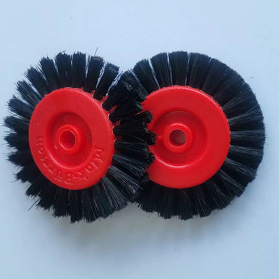 6x60mm Hard Brush Wheel cho máy in Heidelberg Được làm từ nhựa cao cấp với lông lợn