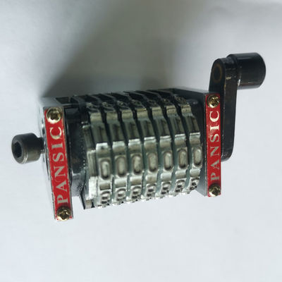 Gói màu xanh 7 chữ số Máy đánh số Letterpress Bộ phận chuyển tiếp Phụ tùng máy in
