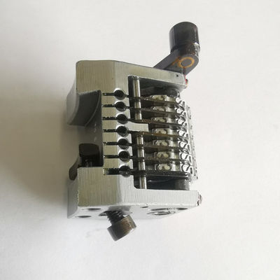 Máy đánh số chữ cái chữ viết bằng kim loại ngang 7 chữ số với vật liệu sắt cho các bộ phận máy in