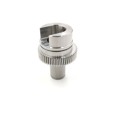 Đầu bánh răng thép màu xám nhạt / sắt Đầu trục 56x65mm cho máy in SM102