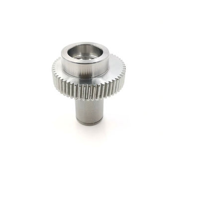 Đầu bánh răng thép màu xám nhạt / sắt Đầu trục 56x65mm cho máy in SM102
