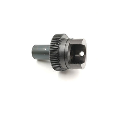Đầu bánh răng thép màu xám nhạt / sắt Đầu trục 56x65mm cho máy in SM102