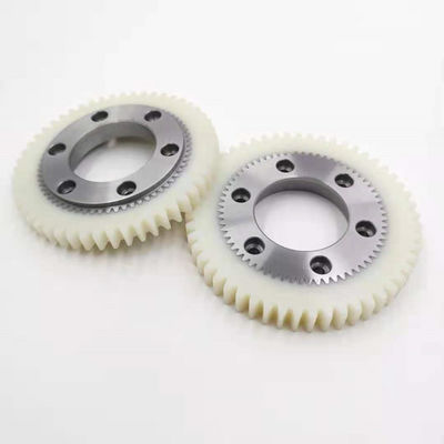 Đồ giày nylon màu trắng sáng 51 răng cho máy in KBA 105 Đồ giày cuộn nước