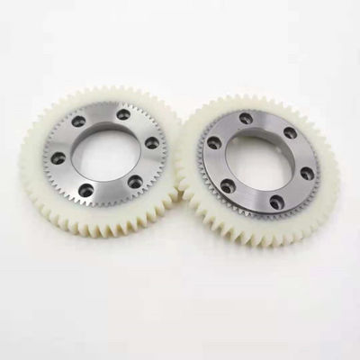 Đồ giày nylon màu trắng sáng 51 răng cho máy in KBA 105 Đồ giày cuộn nước