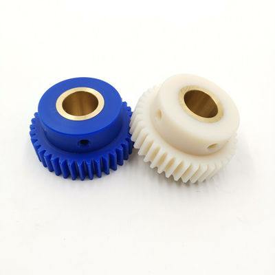 Bánh răng nylon dẫn động bằng con lăn nước màu xanh KOMORI L426 428 429 440 Bộ phận báo chí bù đắp