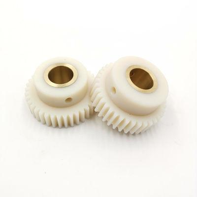 Bánh răng nylon dẫn động bằng con lăn nước màu xanh KOMORI L426 428 429 440 Bộ phận báo chí bù đắp