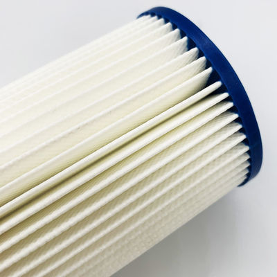Bộ lọc dầu màu trắng 245 * 65 * 30mm với giấy cao cấp và dây thép cho các bộ phận phụ tùng máy in Heidelberg