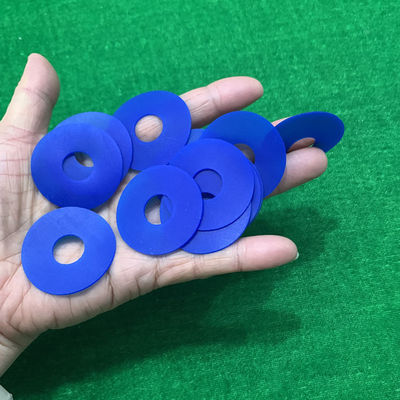 Mút cao su phẳng 38 X 15 X 0,8mm Màu xanh lam Kích thước tiêu chuẩn Hình dạng