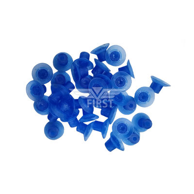 Mút cao su màu xanh Mút chân cao 32x18mm cho máy cắt bế với chất liệu cao su bền