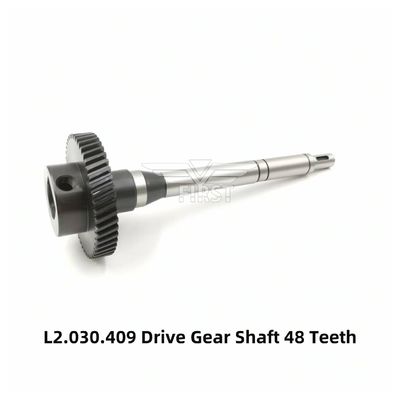 Trục bánh răng bằng sắt không gỉ với 48 răng cho phụ tùng máy in offset CD74 XL75