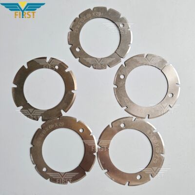 Lưỡi cắt máy gấp Heidelberg Stahl bằng thép trắng hình chữ U/hình chữ V tùy chọn