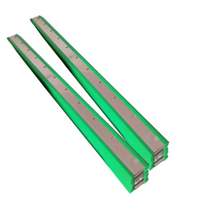 Màu xanh lá cây SM102 CD102 Lưỡi rửa cao su tương thích với vật liệu polyurethane / cao su / thép để in Offset