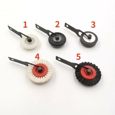 Trung Quốc cứng bàn chải bánh máy in máy feeder bàn chải với hỗ trợ