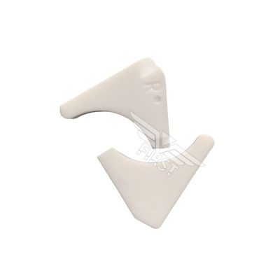 Tấm chặn cuối bằng nhựa cao cấp màu trắng cho các bộ phận máy in Heidelberg GTO52