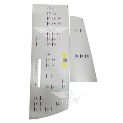 Bảng Màu Trắng Màng Biểu Tượng Chữ Cái Nhãn Cho Máy In Heidelberg SM102 Miếng Dán Kích Thước 63*21.2 Hoặc 37*15.5CM